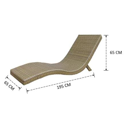เตียงริมสระ IVY SURF SUNBED SB009 สีน้ำตาล_3