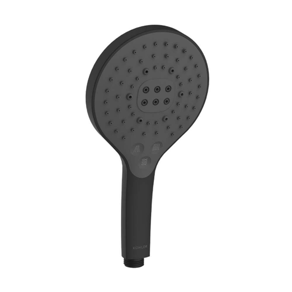 หัวฝักบัวสายอ่อน 3 ระดับ KOHLER K-24717T-BL สีดำ