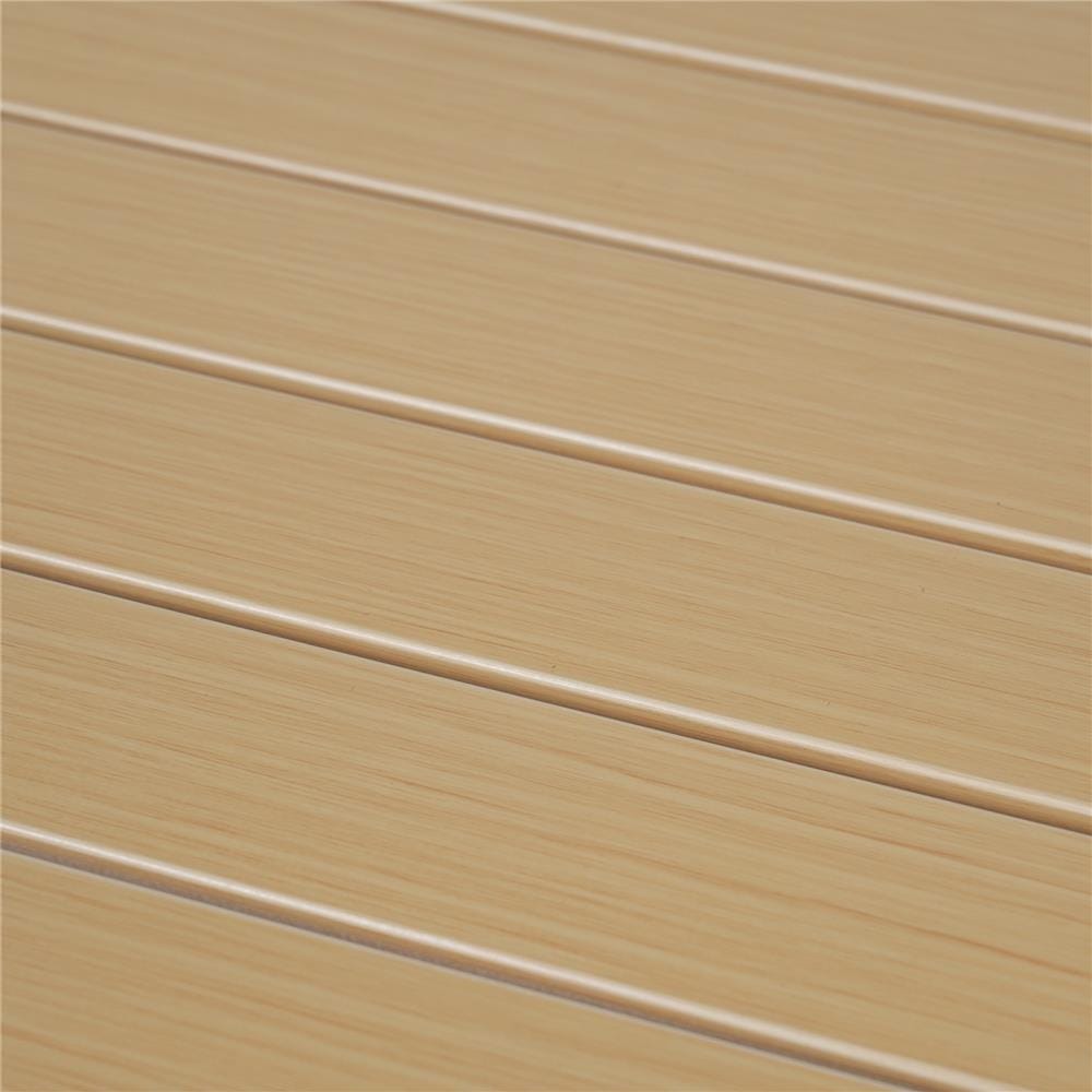โต๊ะพับเหล็กตั้งแคมป์ SPRING LIGHT WOOD 50 ซม. สีน้ำตาลอ่อน