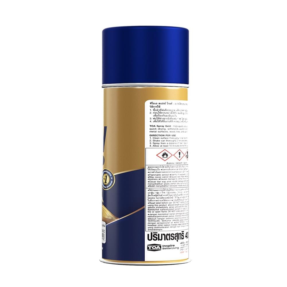 สีสเปรย์ TOA GE234 สี SWISS GOLD 400 ซีซี