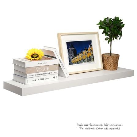 ชั้นแขวนผนัง FASTTECT SS2411-P-WHITE 110 ซม. สีขาว