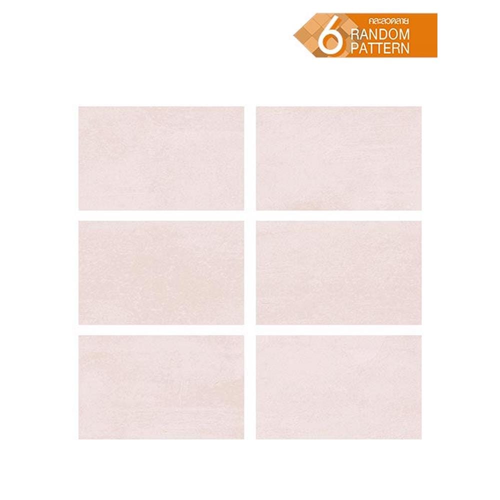 กระเบื้องผนัง 25x40 ซม. TARA ฟลอร่าโรส พิงค์ 1 ตร.ม.