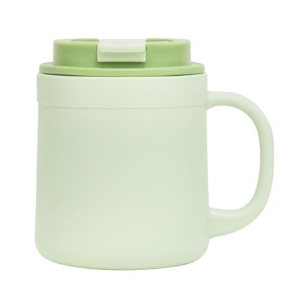 แก้วน้ำมีฝา 0.44 ลิตร DOUBLE LOCK TABLE MUG NO.1805 สีเขียว_0