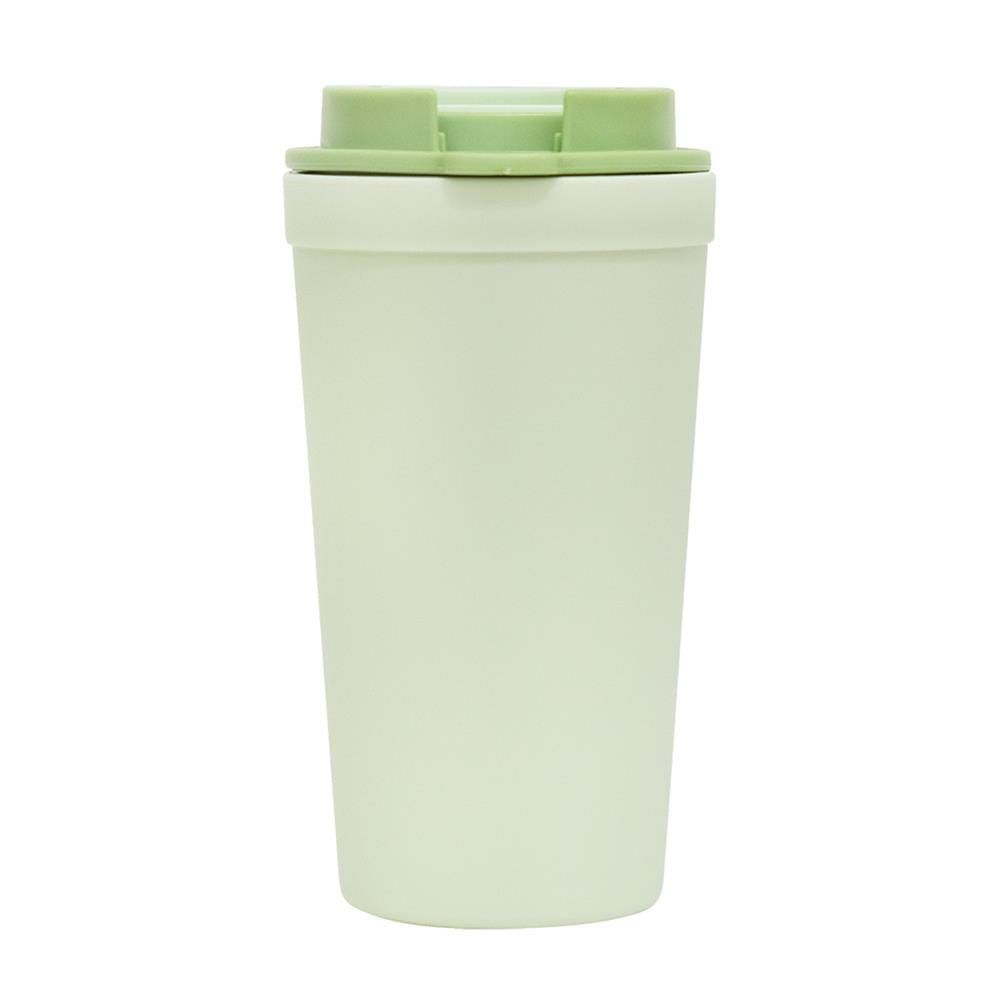 แก้วน้ำมีฝา 0.6 ลิตร DOUBLE LOCK FLIP&SIP NO.1802 สีเขียว