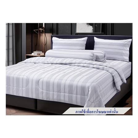 ชุดผ้าปูที่นอน 3.5 ฟุต 4 ชิ้น STEVENS COTTON FRESH SATEEN ET20_0