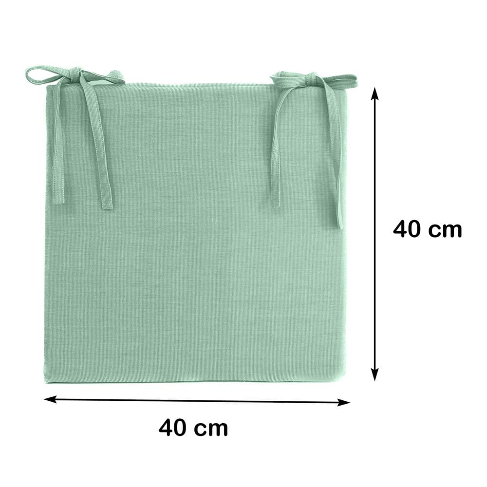 เบาะรองนั่ง HOME LIVING STYLE ORGANII 16X16 นิ้ว สีเขียว