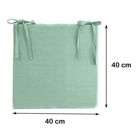 เบาะรองนั่ง HOME LIVING STYLE ORGANII 16X16 นิ้ว สีเขียว_6