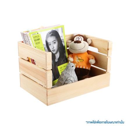 ลังไม้ STACKO HOME XXL 38x26x24 ซม. สีธรรมชาติ_2
