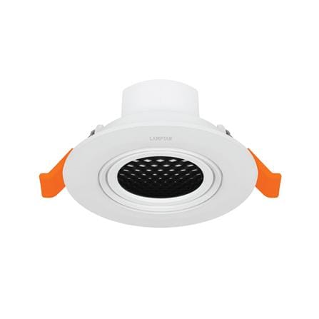 ดาวน์ไลท์ LED LAMPTAN ANTI GLARE 3.5 นิ้ว 7 วัตต์ WARM WHITE สีขาว_2