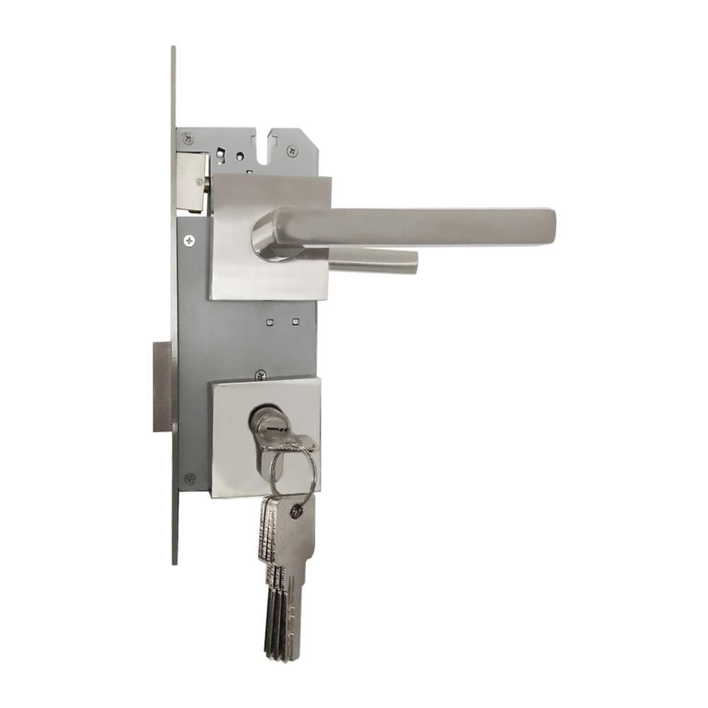 มือจับก้านโยกห้องทั่วไป MORTISE  SOLO MS 5515 SN สีสเตนเลส