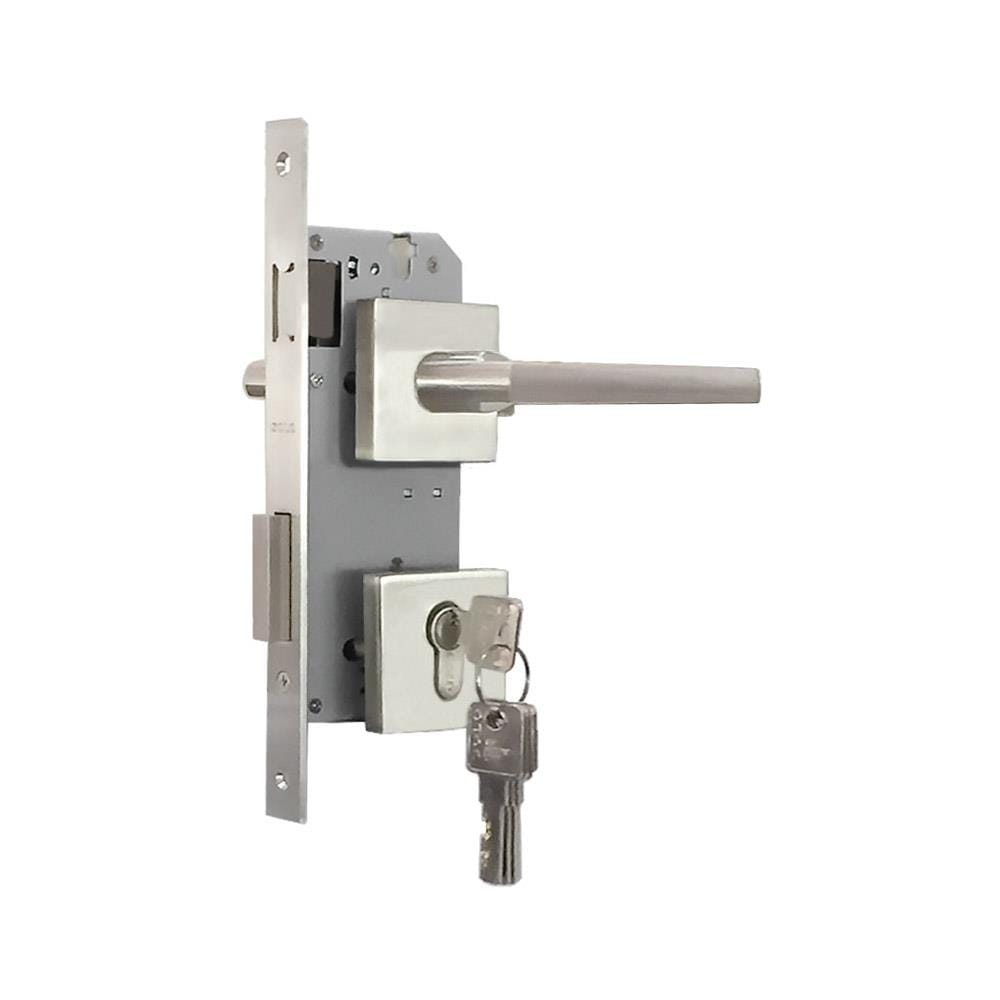 มือจับก้านโยกห้องทั่วไป MORTISE  SOLO MS 5515 SN สีสเตนเลส