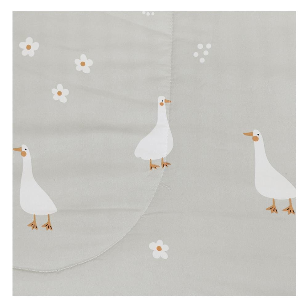 ชุดผ้าปูที่นอน 3.5 ฟุต 4 ชิ้น ME LIVING CUTE GOOSE สีน้ำตาล