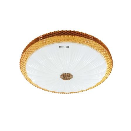 ไฟเพดาน LED HI-TEK HFIL455DCW 19 นิ้ว 55 วัตต์ DAYLIGHT/COOL WHITE/WARM WHITE สีขาว/ทอง_1