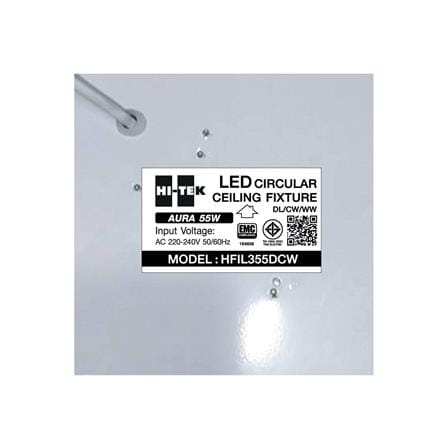 ไฟเพดาน LED HI-TEK HFIL355DCW 19 นิ้ว 55 วัตต์ DAYLIGHT/COOL WHITE/WARM WHITE สีขาว/ทอง_6