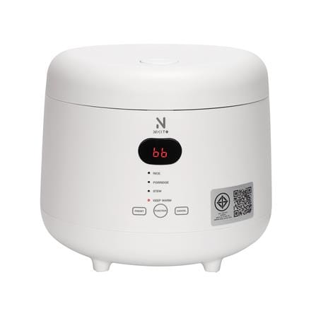 หม้อหุงข้าว DIGITAL NIKITO OT-RA8 สีขาว 1 ลิตร_0