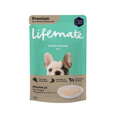 อาหารเปียกสุนัข LIFEMATE CHICKEN MOUSSE 70 ก._0