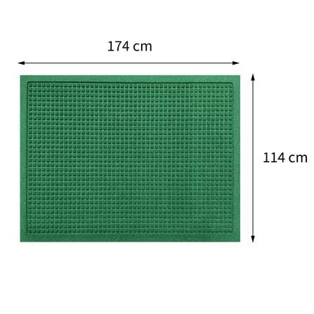 พรมเช็ดเท้าดักฝุ่น KLEEN-TEX WHII 114X174 ซม. สีเขียว_7