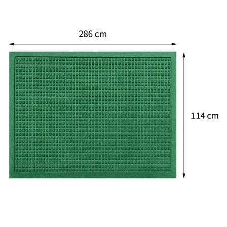 พรมเช็ดเท้าดักฝุ่น KLEEN-TEX WHII 114X286 ซม. สีเขียว_7