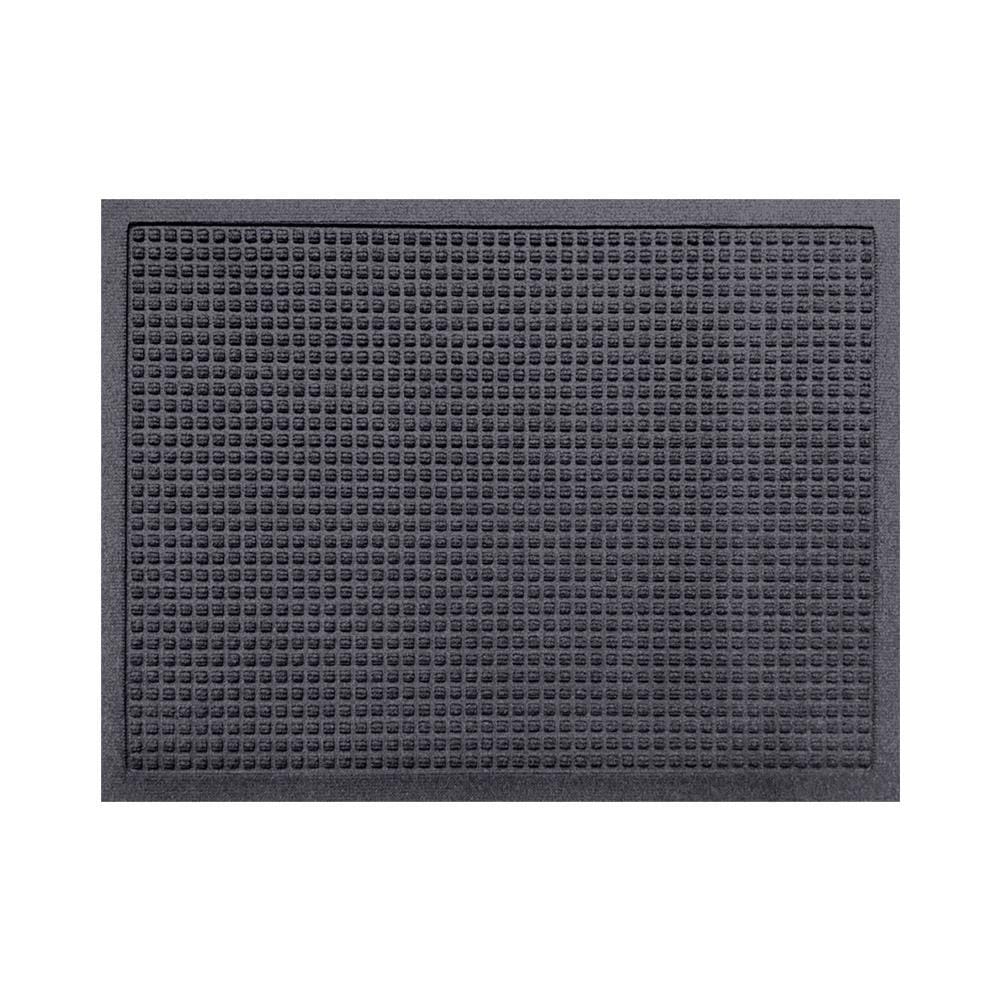 พรมเช็ดเท้าดักฝุ่น KLEEN-TEX WHII 88X146 ซม. สีเทาเข้ม_1