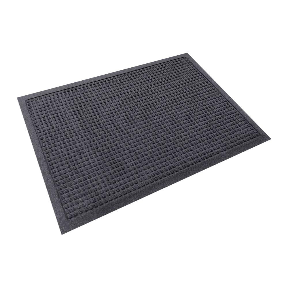 พรมเช็ดเท้าดักฝุ่น KLEEN-TEX WHII 88X146 ซม. สีเทาเข้ม
