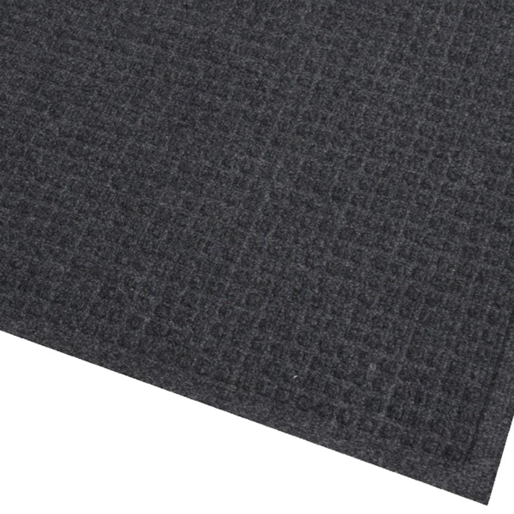 พรมเช็ดเท้าดักฝุ่น KLEEN-TEX WHII 88X146 ซม. สีเทาเข้ม