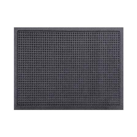 พรมเช็ดเท้าดักฝุ่น KLEEN-TEX WHII 88X146 ซม. สีเทาเข้ม