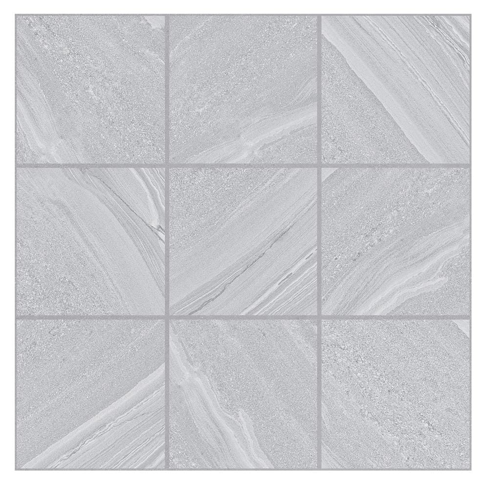 กระเบื้องพื้น 16x16 นิ้ว COTTO เซนทอร์ เทา (ECO) PM 0.96 ตร.ม.