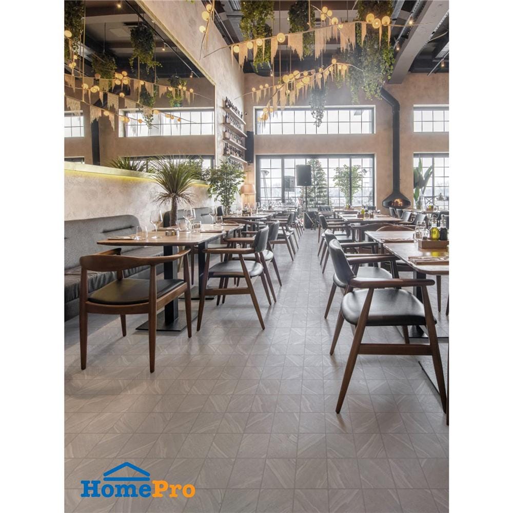 กระเบื้องพื้น 16x16 นิ้ว COTTO เซนทอร์ เทา (ECO) PM 0.96 ตร.ม.