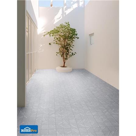 กระเบื้องพื้น 16x16 นิ้ว COTTO เซนทอร์ เทา (ECO) PM 0.96 ตร.ม._6