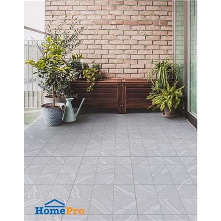 กระเบื้องพื้น 16x16 นิ้ว COTTO เซนทอร์ เทา (ECO) PM 0.96 ตร.ม._8