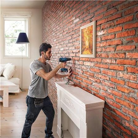 ชุดสว่านกระแทกไร้สายพร้อมอุปกรณ์ (พร้อมแบตเตอรี่) BOSCH GSB180-LI 18 โวลต์_2