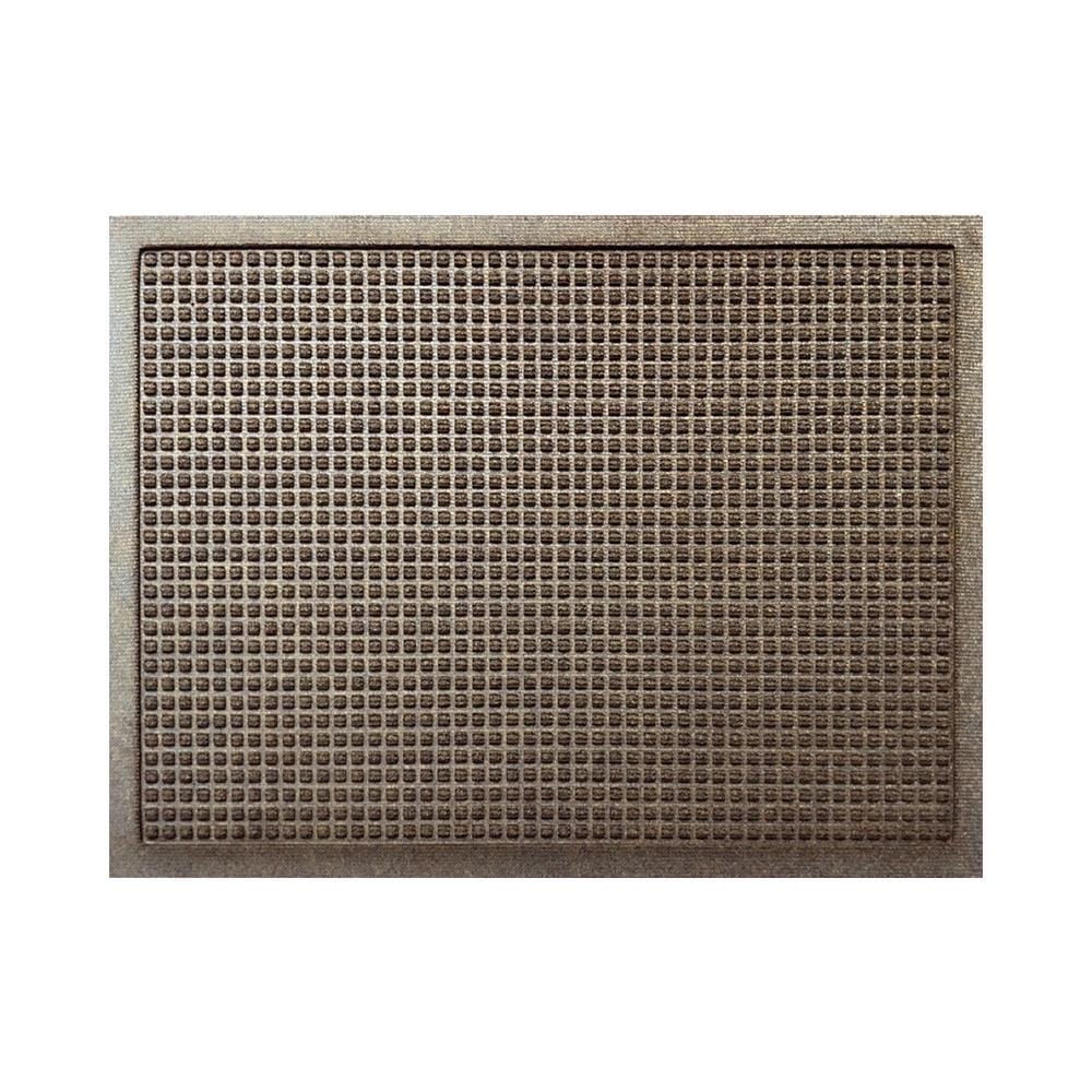 พรมเช็ดเท้าดักฝุ่น KLEEN-TEX WHII 114X286 ซม. สีน้ำตาล