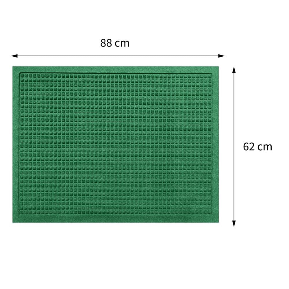 พรมเช็ดเท้าดักฝุ่น KLEEN-TEX WHII 62X88 ซม. สีเขียว