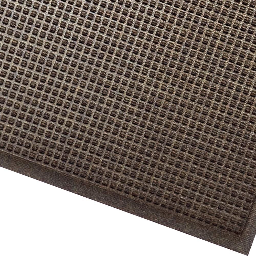 พรมเช็ดเท้าดักฝุ่น KLEEN-TEX WHII 146X286 ซม. สีน้ำตาล