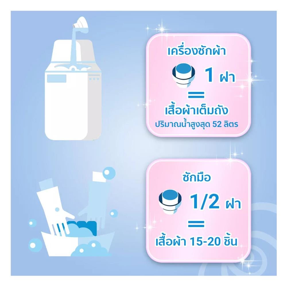 น้ำยาปรับผ้านุ่ม DOWNY 950 มล. ซันไรส์เฟรช (แพ็ก 1+1 ชิ้น)