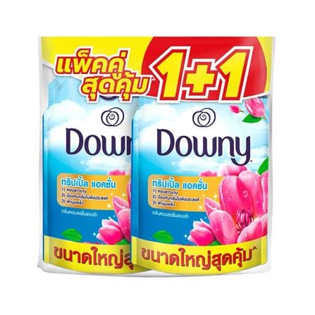 น้ำยาปรับผ้านุ่ม DOWNY 950 มล. ซันไรส์เฟรช (แพ็ก 1+1 ชิ้น)_0