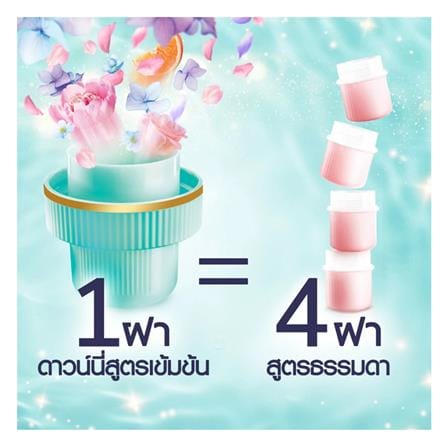 รีฟิลน้ำยาปรับผ้านุ่ม DOWNY 1 ลิตร หอมแดดและสวนดอกไม้ แพ็กคู่_2