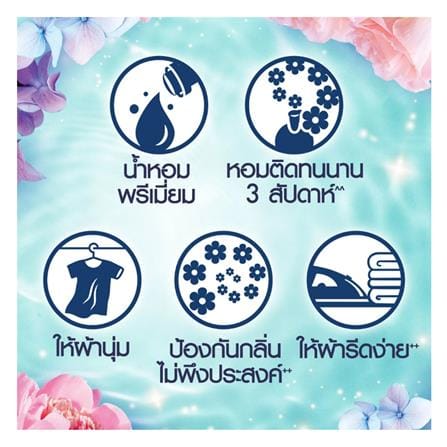 รีฟิลน้ำยาปรับผ้านุ่ม DOWNY 1 ลิตร หอมแดดและสวนดอกไม้ แพ็กคู่_4