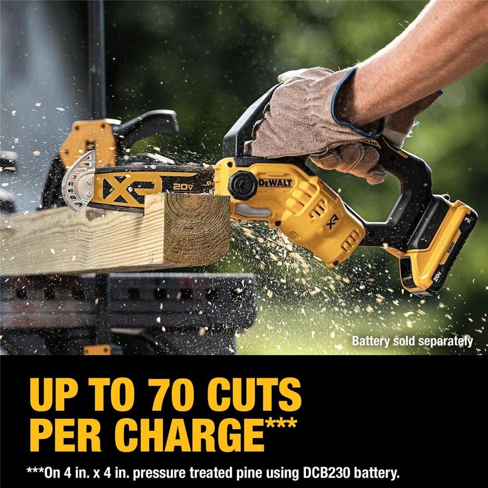 เลื่อยโซ่มือเดียวไร้สาย (เฉพาะตัวเครื่อง) DEWALT DCCS623B