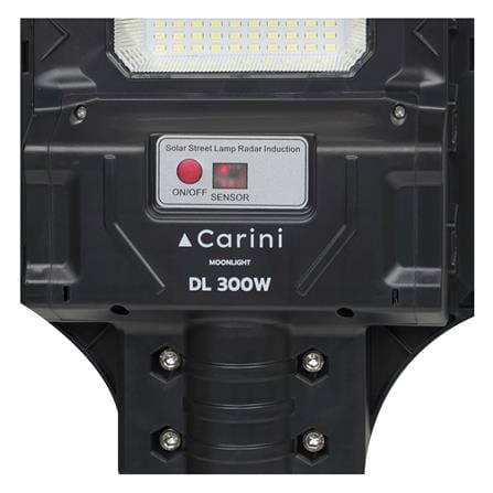 ไฟถนน SOLAR CARINI MOONLIGHT 300 วัตต์ DAYLIGHT สีดำ_3