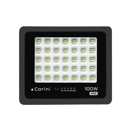 ไฟสปอตไลท์ SOLAR CARINI NOVA 100 วัตต์ DAYLIGHT สีดำ_1