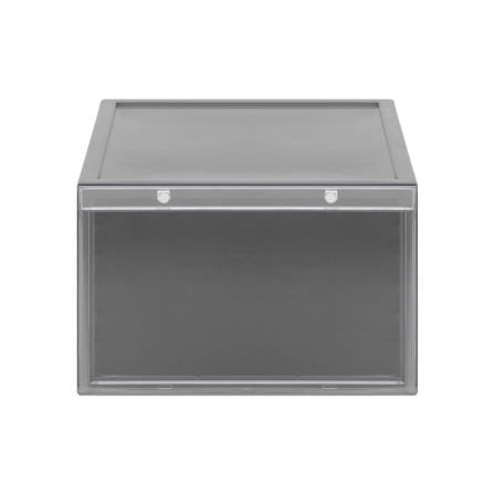 กล่องรองเท้า STACKO D.I.Y MAGNETIC LOCK MONO 28x37x18.3 ซม. สีเทา_1