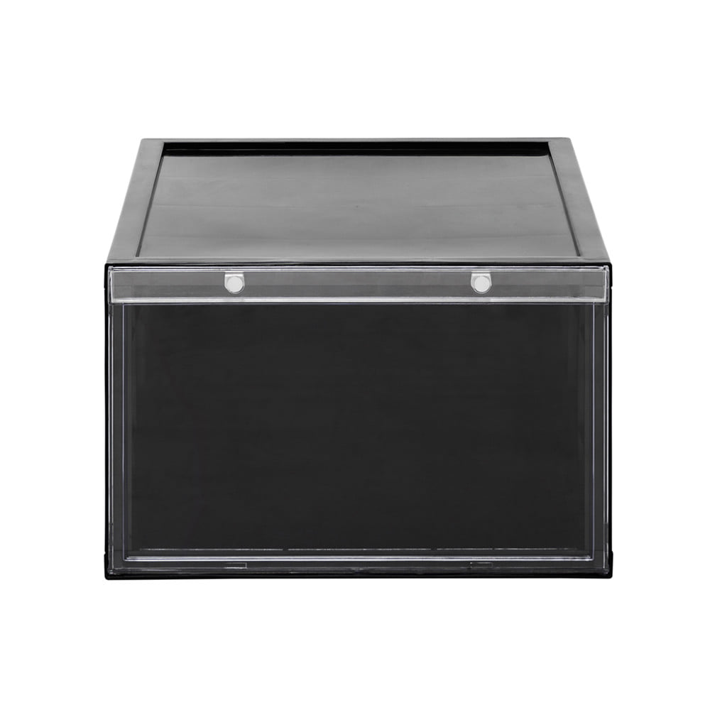 กล่องรองเท้า STACKO D.I.Y MAGNETIC LOCK 28x37x18.3 ซม. สีดำ