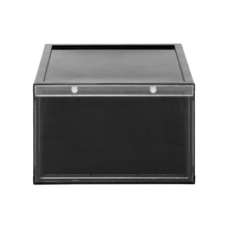 กล่องรองเท้า STACKO D.I.Y MAGNETIC LOCK 28x37x18.3 ซม. สีดำ_2