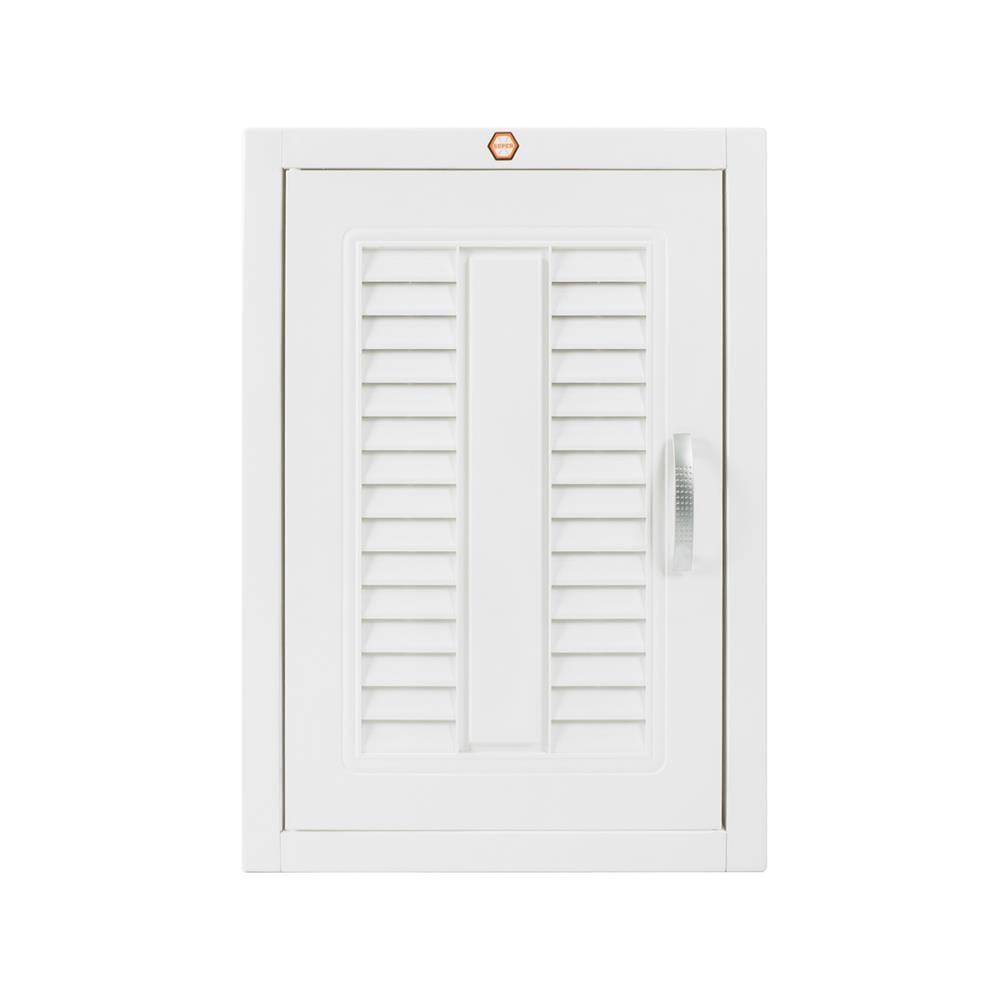 ตู้แขวนบานเดี่ยว SUPER L2 48.5x68 ซม. สีขาว