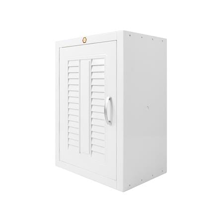 ตู้แขวนบานเดี่ยว SUPER L2 48.5x68 ซม. สีขาว_1