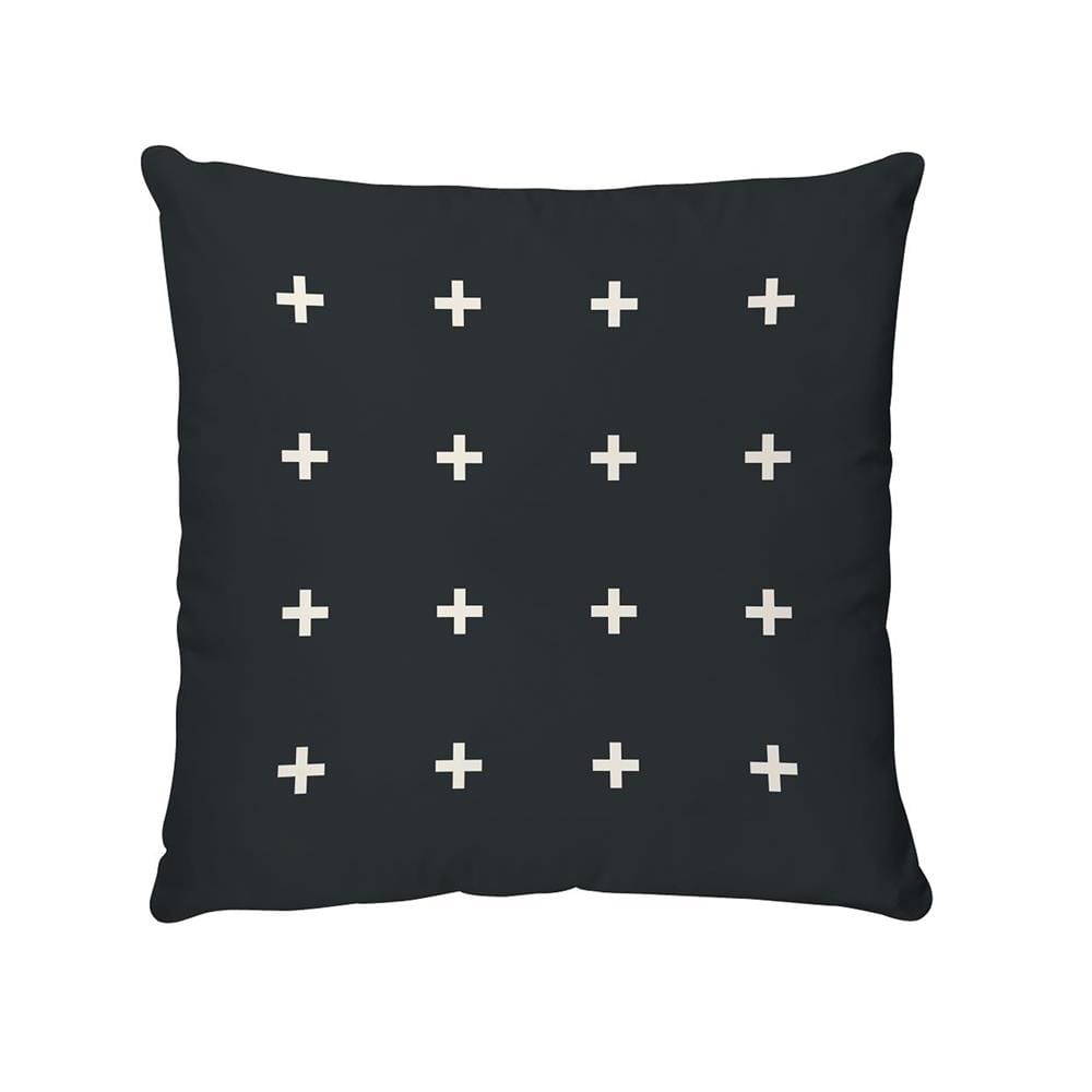 หมอนอิง HOME LIVING STYLE PLUS 18X18 นิ้ว สีดำ_1