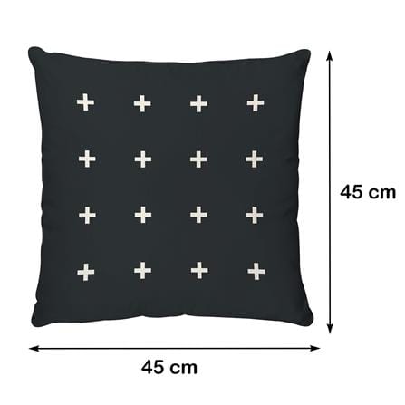 หมอนอิง HOME LIVING STYLE PLUS 18X18 นิ้ว สีดำ_5