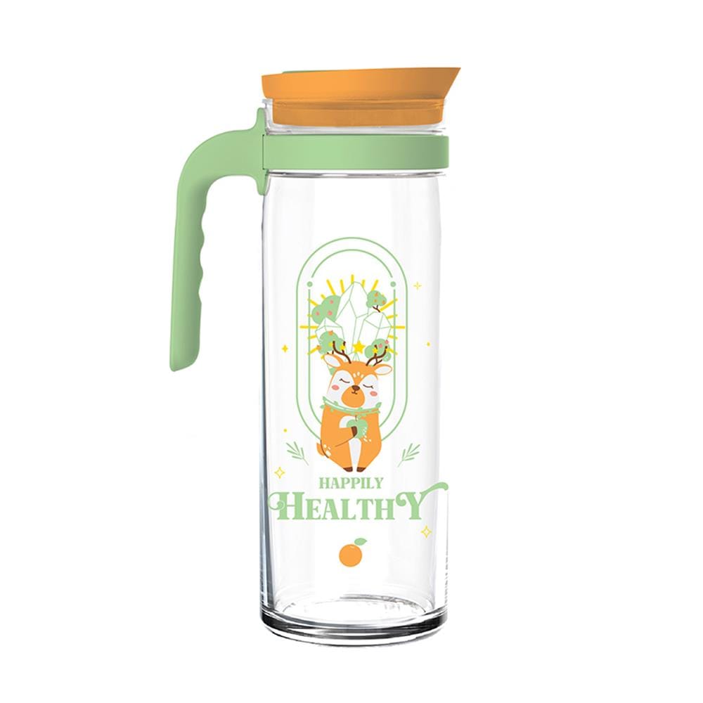 แก้วน้ำ 285 มล. พร้อมเหยือก 1.39 ลิตร OCEAN GLASS DEER DESTINY FAMILY แพ็ก 5 ใบ