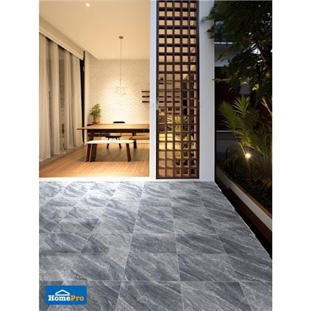 กระเบื้องพื้น 16x16 นิ้ว COTTO คิเมียรา เทาเข้ม ECO PM 0.96 ตร.ม._5